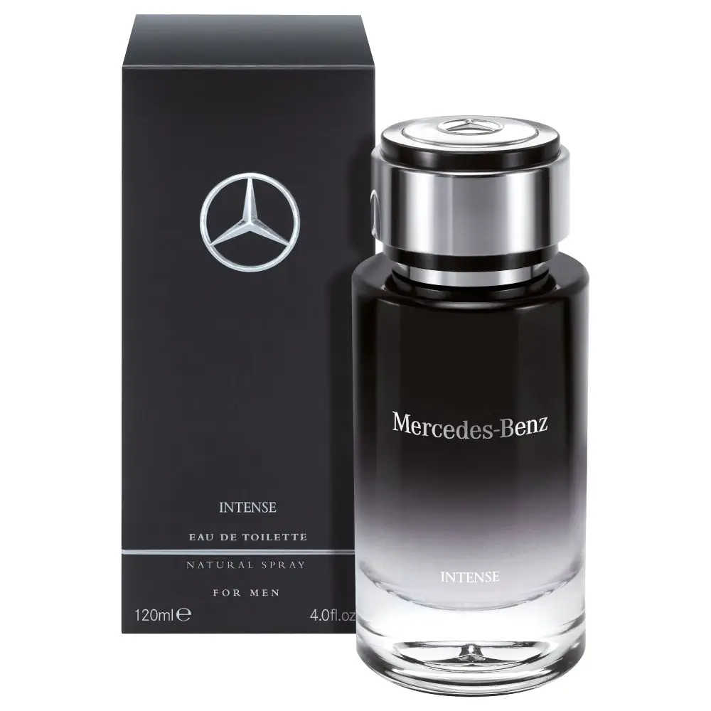 عطر مردانه مرسدس بنز اینتنس (Mercedes-Benz For Men Intense) ادو تویلت 120 میل