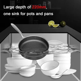 سینک دست ساز نانو استیل خاکستری گان متال