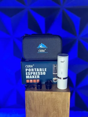 اسپرسوساز برقی شارژی قابل حمل مدل pcm03 برند CERA+ goo