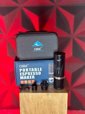اسپرسوساز برقی شارژی قابل حمل مدل pcm03 برند CERA+ goo