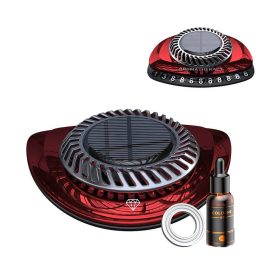 پخش کننده عطر ماشین چرخشی خورشیدی رنگ قرمز