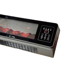 هیتر یا شومینه دیواری به همراه بند رخت مدل شعله flame