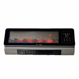 هیتر یا شومینه دیواری به همراه بند رخت مدل شعله flame