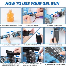 تفنگ شارژی تیر ژله ای MK416 چه استفاده ای دارد؟