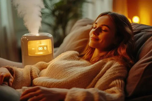 تأثیر مرطوب‌ساز هوا بر خواب، آلرژی و خشکی پوست