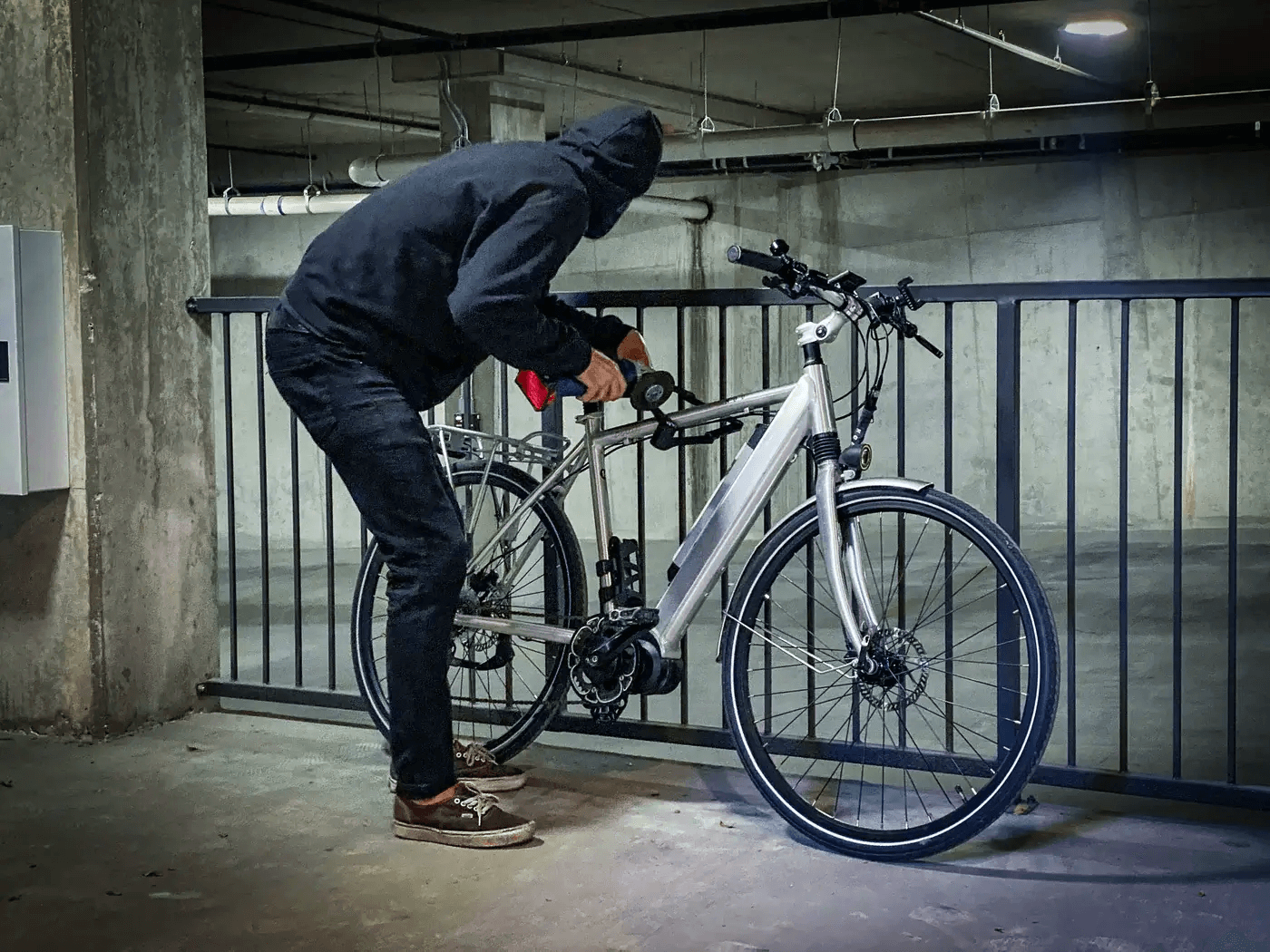 جلوگیری از سرقت دوچرخه برقی