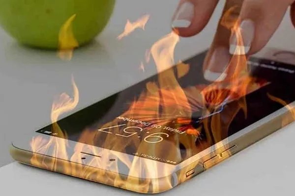 داغ شدن گوشی