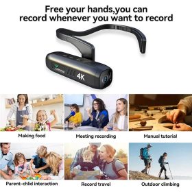 مینی دوربین سر قابل حمل برای عکاسی ورزشی Wifi FPV