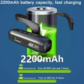 مینی دوربین سر قابل حمل برای عکاسی ورزشی Wifi FPV