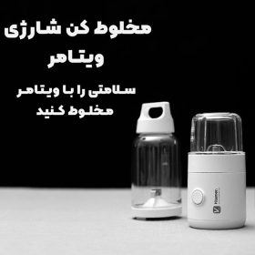 مخلوط کن شارژی 2 کاره ویتامر S001
