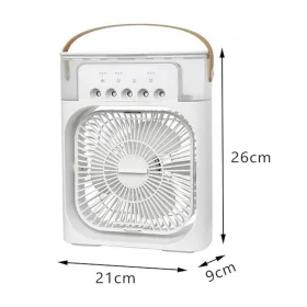 پنکه، رطوبت ساز، تهویه هوا