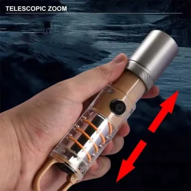 چراغ قوه قابل شارژ LED 30 وات