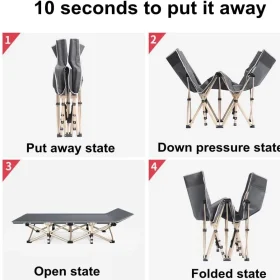 تخت خواب کمپ تاشو onyxstar